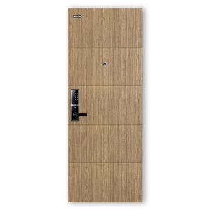 Cửa thép vân gỗ steel 128 vg16
