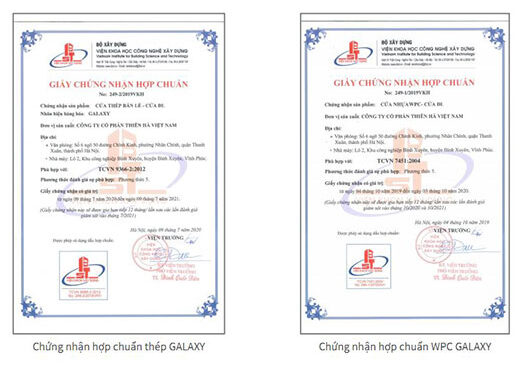 Chứng chỉ thép hợp chuẩn