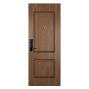 Cửa thép vân gỗ huỳnh GLX steel 125